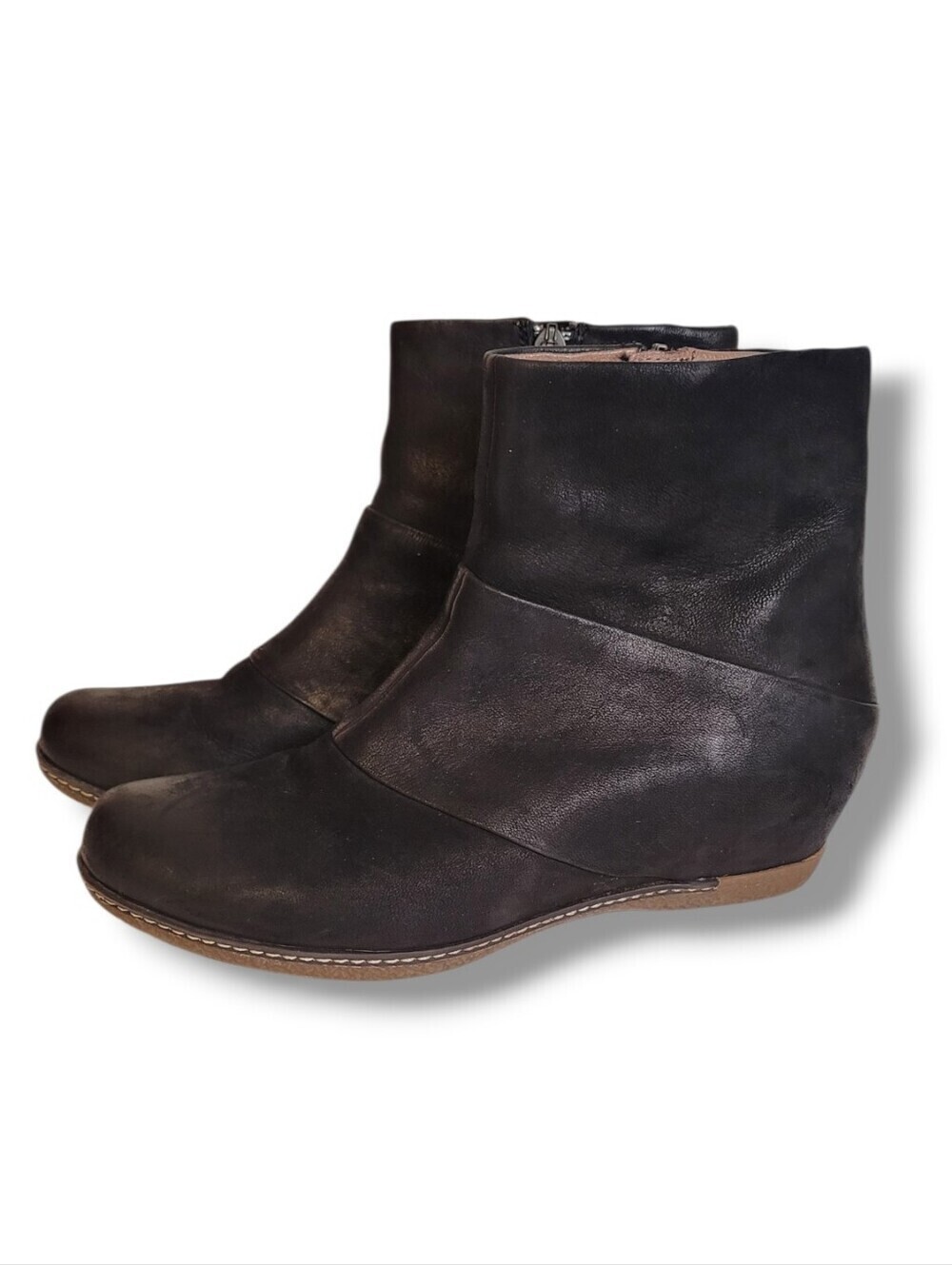 Dansko Lettie Black Ankle Boots Size 9